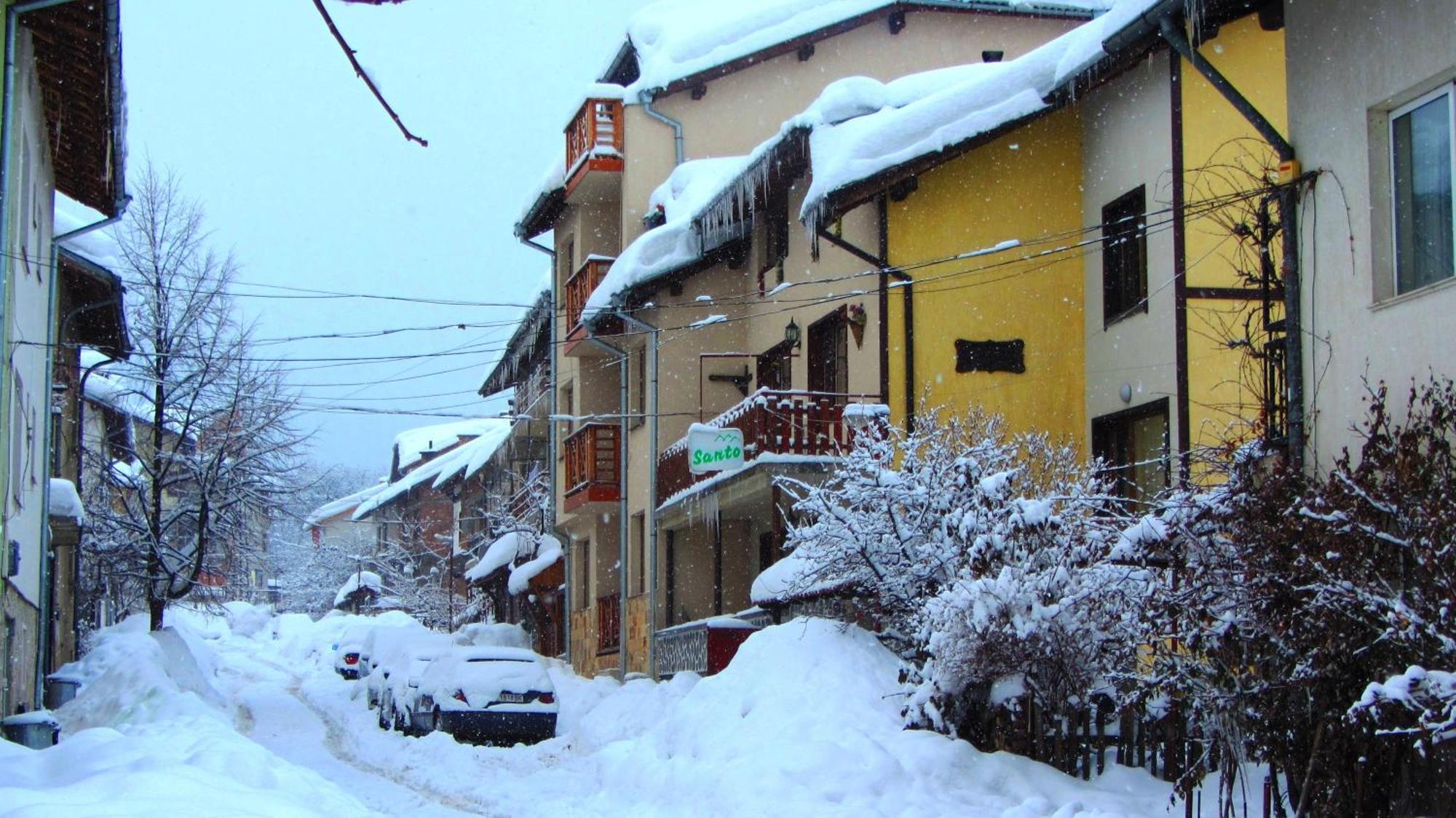 Family Hotel Santo Bansko Esterno foto